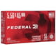 Federal Champion 5.56x45 55 Grain Jacketed Soft Point Brass Case Rifle Ammo 20 Rounds 556A