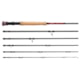 Greys Wing Travel Fly Rod, Handle Type FW+EH, 9ft. Rod Length, Medium Fast Action, 6 Pieces, Red/Grey, GROWIN908T
