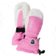 Hestra Army Leather Heli Ski Jr. Mitt, Pink, 3 30561-920-3