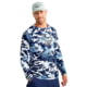 HUK Performance Fishing KC Print Icon Performance Crew - Men's Marolina Blue 2XL
