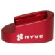 HYVE Technologies Magazine Extension Base Pad, Smith & Wesson M&P9c, 3-Round, Red, Small, MP9-E3-2