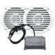 Jensen Bluetooth Amplifier Package w/JAHD240BT 80W, 2-Channel Bluetooth Amplifier &amp; MS5006 5&quot; Speakers CPM50 55633