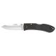 KA-BAR Knives Bob Dozier Hunter Folding Knife, 3in Satin Blade, Black Handle, KB4062