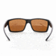 Magpul Industries Explorer Sunglasses w/Polycarbonate Lens, Matte Black Frame, Bronze Lens w/ Blue Lens Mirror 250-028-005