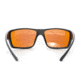 Magpul Industries Summit Sunglasses w/Polycarbonate Lens, Matte Gray Frame, Rose Lens w/ Blue Lens Mirror, P 250-028-025