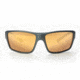 Magpul Industries Summit Sunglasses w/Polycarbonate Lens, Matte Gray Frame, Bronze Lens w/ Gold Lens Mirror, 250-028-026