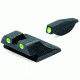 Meprolight Tru-Dot Night Sight Set for Ruger P90,91,93 &amp; 95, Green, 10991