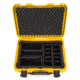 Nanuk 923 Hard Case w/ Padded Divider, Yellow, 923S-021YL-0A0