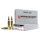 Nosler Varmageddon .223 Remington 53 Grain Flat Base Tipped Brass Cased Centerfire Rifle Ammo, 20 Rounds, 65139