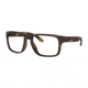 Oakley HOLBROOK RX OX8156 Eyeglass Frames 815602-54 - Matte Brown Tortoise Frame, Clear Lenses
