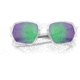 Oakley OO9019A Plazma A Sunglasses - Mens, Matte Clear Frame, Prizm Jade Road Lens, Asian Fit, 59, OO9019A-901918-59