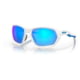 Oakley OO9019A Plazma A Sunglasses - Men's, Matte White Frame, Prizm Sapphire Lens, Asian Fit, 59, OO9019A-901916-59