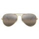 Ray-Ban Aviator Large Metal RB3025 Sunglasses, Legend Gold Frame, Silver/Grey Chromance Lens, Polarized, 55, RB3025-9196G3-55