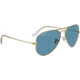 Ray-Ban Aviator Large Metal Sunglasses RB3025 9196S2-55 - , Blue Lenses