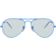 Ray-Ban Aviator Large Metal Sunglasses RB3025 9222T3-55 - , photo evolve grey/dark violet Lenses