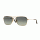 Ray-Ban Caravan Sunglasses RB3136 181/71-55 - Gold Frame, Light Grey Gradient Dark Grey Lenses