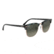 Ray-Ban Clubmaster Sunglasses RB3016 125571-49 - Spotted Grey/Green Frame, Grey Gradient Dark Lenses