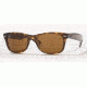 Ray-Ban New Wayfarer Sunglasses, Shiny Avana Frame, Brown Lens #710-5518