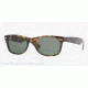 Ray-Ban Wayfarer RB2132 Sunglasses 902-58 - Tortoise Frame, Crystal Green Lenses
