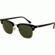Ray-Ban RB 3016 Sunglasses - Ebony/Arista Crystal Green Frame / 51 mm Diameter Lenses, W0365-5121