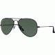 Ray-Ban RB 3025 Sunglasses Styles - Black Frame / Crystal Green Polarized 55 mm Diameter Lenses, 002-58-5514