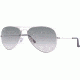 Ray-Ban RB 3025 Sunglasses Styles - Silver Frame / Crystal Gray Gradient 55 mm Diameter Lenses, 003-32-5514