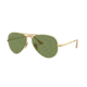 Ray-Ban RB3689 Aviator Sunglasses - Men's, Gold, 58mm, Green Classic G-15 Lens, RB3689-9064O9-58