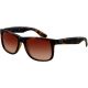 Ray-Ban RB4165 Standard Sunglasses, Rubber Light Havana Frame, Brown Gradient Lenses, 710-13-5516