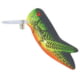Rebel Lures Rebel Crickhopper Topwater/Crankbait Lure 1 1/2in 3/32oz Floating Firetiger