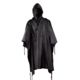 Red Rock Outdoor Gear G.I.-Style Ripstop Nylon Poncho Black