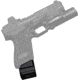 Shield Arms Glock 17/22 +5/4 Magazine Extension, Black, Small, G17-345-ME-5/4RD