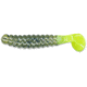 Slider Crappie Panfish Grub, 18, 1.5in, Watermelon/Chartreuse, CSG815