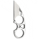 SOG Specialty Knives &amp; Tools Snarl Fixed Blade Knives, Silver, SOG-JB01K-CP