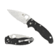 Spyderco Manix2 Black G-10 Handle FE Blade Fold Knife C101GP2