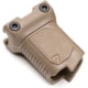 Strike Industries Angled Vertical Grip with Cable Management for 1913 Picatinny Rail, Short, FDE, One Size, SI-AR-CMAG-RAIL-S-FDE