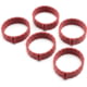 Strike Industries Bang Band, 5 Pack, Red, One Size, SI-BANGBAND-RED