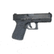 TALON Grips Handgun Grip, Glock 19 Gen5 MOS, No Backstrap, Rubber/Black 382R