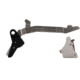 Timney Triggers Alpha Competition Trigger, Glock 17/19/22/23/26/27/31/32/33/34/35 Gen 3-4, Silver, Alpha Glock 3-4 - Silver