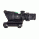 Trijicon ACOG TA31 4x32mm Rifle Scope, Black, Green Chevron 5.56x45mm M193 / 55 Grain Reticle, MOA Adjustment, 100290