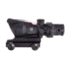 Trijicon ACOG TA31 4x32mm Rifle Scope, Black, Red Chevron .223 / 5.56x45mm Reticle, MOA Adjustment, TA31F