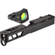 Trijicon RM01 RMR Type 2 LED 3.25 MOA Red Dot Sight, Black and TRYBE Defense Pistol Slide, Glock 19, Gen 5, RMR Cut, Version 2, Black Cerakote
