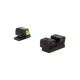 Trijicon HD XR Night Sight Set, Yellow Front Outline for Springfield Armory XD-S, Black, 600875