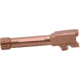 True Precision Glock 43 Threaded Barrel, 1/2x28, Copper TiAlN, TP-G43B-XTC