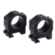 TRYBE Optics Advanced Scope Rings, Tube Dia 1in, Low, Black, TROHERNG1L