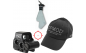 EOTech OPMOD EXPS2 Holographic Sight 1MOA Reticle, OPMOD Hat - Black Ballcap and EOTech Lens Cloth Cleaning Pouch