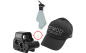 EOTech OPMOD EXPS2 Holographic Sight 2MOA Reticle, OPMOD Hat - Black Ballcap and EOTech Lens Cloth Cleaning Pouch