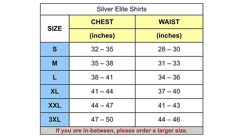 maxx dri silver elite shirt