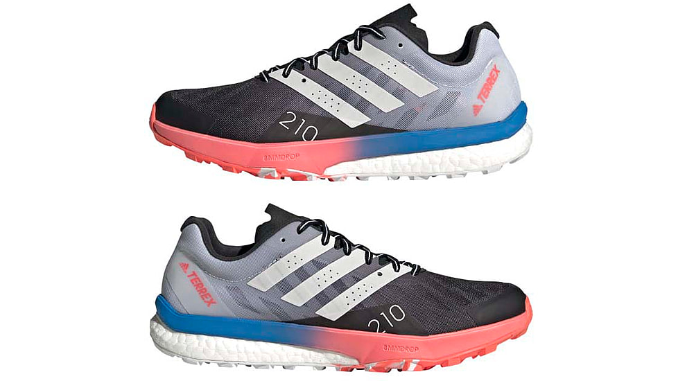Adidas Terrex Speed Ultra Trail Running Shoes - Womens, Core Black/Crystal White/Turbo, 7.5, H03192-7.5