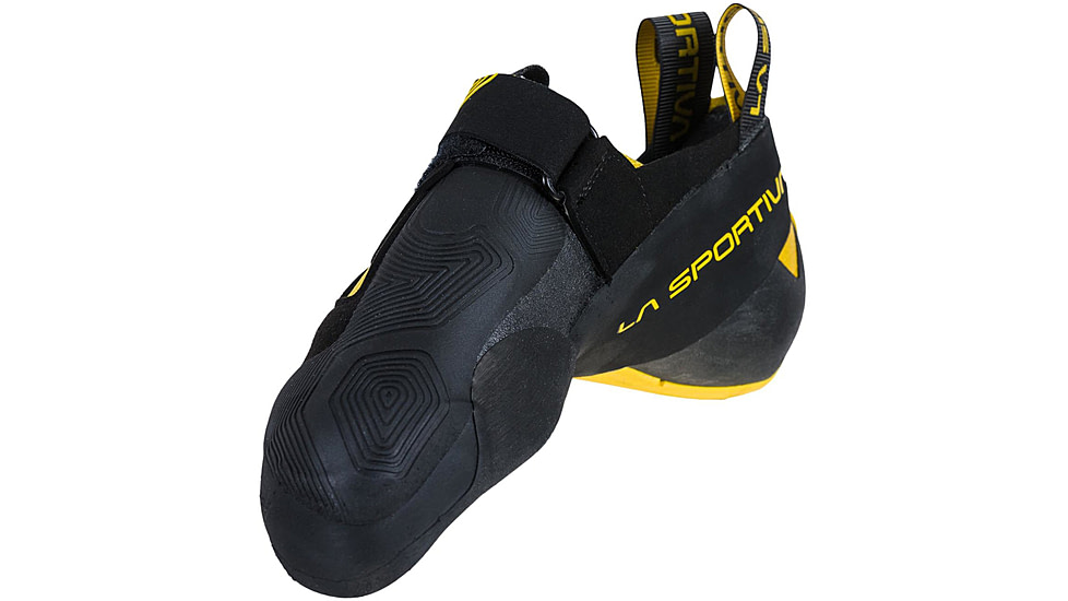 La Sportiva Theory Climbing Shoes - Men's, Black/Yellow, 42.5, Medium, 20W-999100-42.5