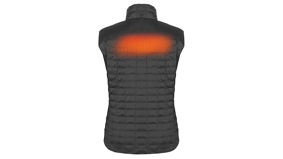 Mobile Warming 7.4V Heated Back Country Vest - Mens, Black, Small, MWMV04010220